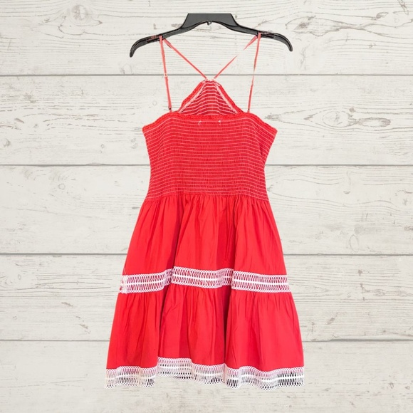 Coral Halter Dress - Picture 2 of 3